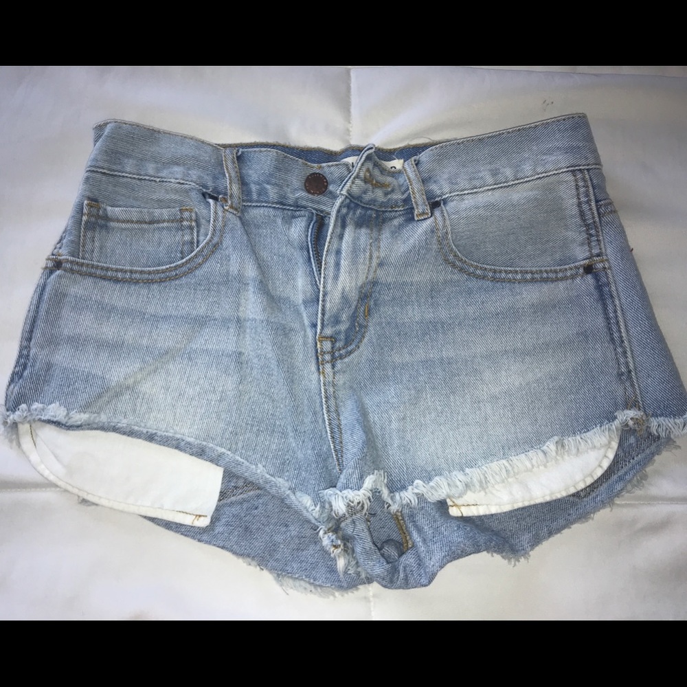 Bullhead denim shorts